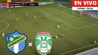 Comunicaciones vs Marathon en vivo Copa Centroamericana Concacaf [upl. by Harbert]