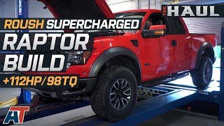 Roush Supercharged 62L Raptor Build Gains 100 HP  2011 Ford SVT Raptor Supercharger Build  Dyno [upl. by Enirac21]