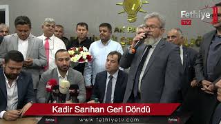 Kadir Sarıhan Geri Döndü [upl. by Kehsihba]