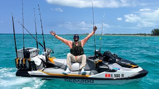 FLORIDA to BAHAMAS On My SEADOO 65 mile voyage [upl. by Eikcim]