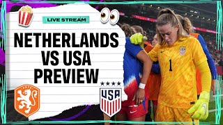 Netherlands vs USWNT preview  FIFA The Best Nominees  Attacking Third [upl. by Annoda]