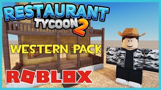 Restaurant Tycoon 2  Western Pack [upl. by Speroni]