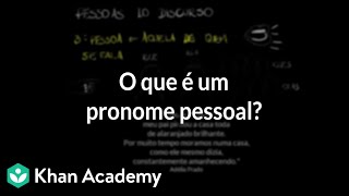 O que é um pronome pessoal 3º ano [upl. by Thamora298]