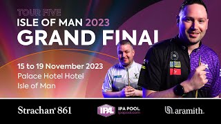 IPA Pool Tour 4  Isle of Man  Grand Finals Professional DAY 2 [upl. by Are]