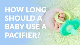 How long should a baby use a pacifier  AC Pediatric Dentistry amp Orthodontics [upl. by Nameloc4]