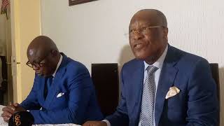 GABONPOLITIQUE  LE Pr ONDO OSSA ET PIERRE CLAVER MAGANGA MOUSSAVOU INTERPELLENT LE CTRI 074977726 [upl. by Adnylg]