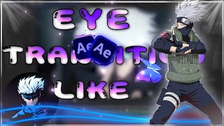 SMOOTH EYE TRANSITION LIKE XENOZ  After Effects Tutorial AMV [upl. by Aerdnaeel237]