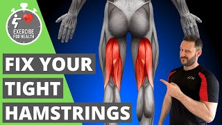 5 hamstring FLEXIBILITY exercises follow along [upl. by Debera]