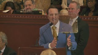 Governor Jeff Landry urging lawmakers to overhaul current tax system in Louisiana [upl. by Alaehs]