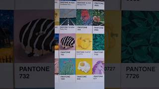 My Pantone Card Paintings 6180 [upl. by Franz]