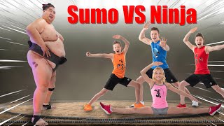 Ninjas VS Sumo The Complete Challenge [upl. by Shenan]