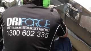 Car Paint Striping  Driforce Dry Ice Blasting [upl. by Fraze]