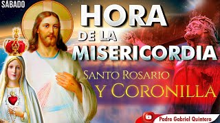 🌹HORA DELA MISERICORDIA Coronilla de la Misericordia y Santo Rosario de hoy sábado 3 de febrero 2024 [upl. by Giorgio]