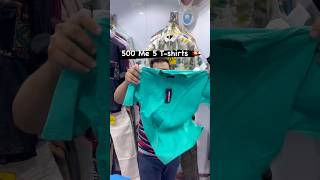 Sunday Dhamaka 500 Me 5 Tshirts  Baggy Jeans Rs 299 shorts trending fashion viral [upl. by Inahs798]