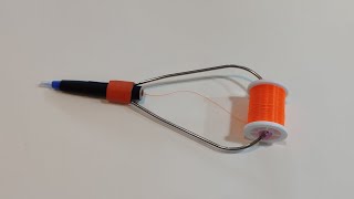 Fly Tying Tool  How to Make Bobbin Holder For Fly Tying [upl. by Horgan]