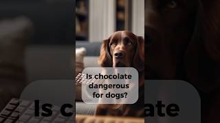 is Chocolate Dangerous for Dogs Protect Your Pets from Toxicity shortsvideo shorts shortsfeed [upl. by Ahseel824]