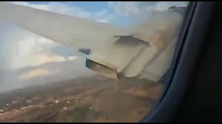 VIDEO Final moments of fatal plane crash caught on camera by passenger [upl. by Lirrad]