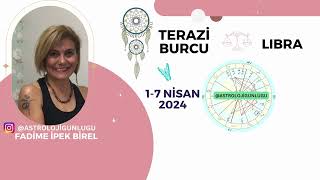 TERAZİ BURCU  MERKÜR RETROSU ETKİLERİ  17 NİSAN 2024 [upl. by Chev]