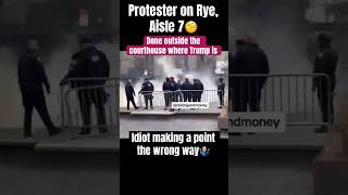 Protestor gets crispy with it [upl. by Maguire]