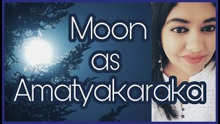 Moon as Amatyakaraka in Astrology [upl. by Aneral]