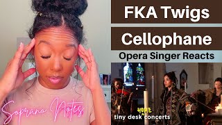 Opera Singer Reacts to FKA Twigs Cellophane  Artistic Development Masterclass [upl. by Meehsar]