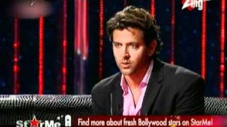 HD HRITHIK ROSHAN 2009 LIVE PERFORMANCE  12th Rajiv Gandhi Awards 2009 [upl. by Montford]