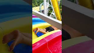 Fun at the water park 😲trampoline Assument waterpark viralvideo shorts [upl. by Tol]