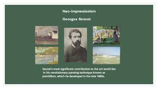 Neo  Impressionism Georges Seurat [upl. by Retlaw]