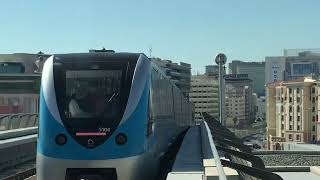 Dubai Metro  Alstom Train 13 [upl. by Irap]