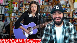 Olivia Rodrigo  Tiny Desk Full NPR Performance  Musicians Reaction [upl. by Arretnahs690]