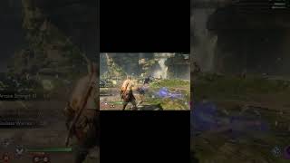 Double Dreki Boss Fight Give me God of War NG godofwar godofwarragnarok bossfight shorts [upl. by Ilrebma214]