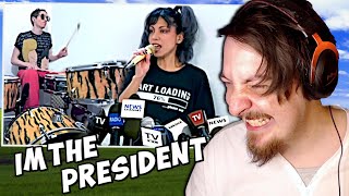 Stank Reacts to Im The President  KNOWER REACTION [upl. by Glynis]