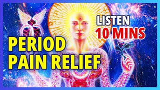 Period Pain Relief Sound Therapy  Healing Female Energy  Menstrual Cramps Relieving Music [upl. by Sirtaeb]