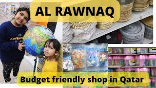 dohaqatar Budget friendly shop in Qatar  Al Rawnaq Ainish world [upl. by Ardnuahsal]