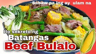 FAMOUS BEEF BULALO RECIPE ala Batangas SABAW PA LNG ULAM NA  TRENDING BULALO BUSINESS [upl. by Wolfy943]