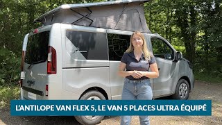 Renault Trafic Antilope Van Flex 5 le van ultraéquipé 5 places [upl. by Baxie689]