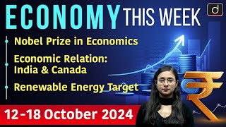 Economy This Week  Episode 15  GS 3  Drishti IAS English [upl. by Enoed139]