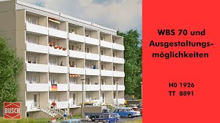 1926 8891 Plattenbau WBS 70 Gebäude [upl. by Ahsiea481]