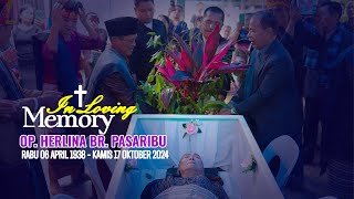 ULAON ADAT NAGOK SAURMATUA OP HERLINA BR PASARIBU  MINGGU 20 OKTOBER 2024 PART 1 [upl. by Hansel]