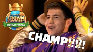 Clash Royale 2017 World Finals  The BEST player in the world [upl. by Aniretak882]