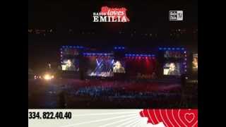 Tiziano Ferro per quotItalia Loves Emiliaquot  Campovolo 22092012  1 Parte [upl. by Gylys904]