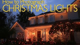 How to Photograph Christmas Lights  Photography Tutorial [upl. by Aiden]