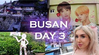 Explore Busan With Me Korea Travel Vlog  Gamcheon Village amp Haedong Yonggungsa Temple [upl. by Alet]