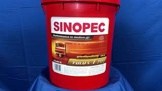 Sinopec Tulux T700 CK4 15W40 Diesel Engine Oil  5 Gallon [upl. by Melva]