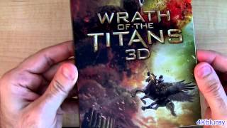 Wrath of the Titans 3D blu ray Unboxing Review Mirror Mirror bluray update [upl. by Aisatsana]