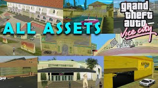 GTA Vice City  All Assets [upl. by Arihsay]