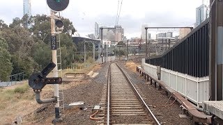 Drivers View Richmond to Flinders St via Caulfield Rail Loop Melbourne [upl. by Yendahc461]