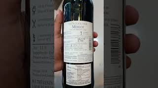 Montgolfier merlot france youtube shorts youtubeshorts shortvideo wine [upl. by Snilloc826]