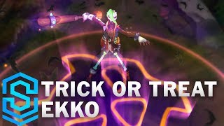 ACADEMY EKKO SKIN SPOTLIGHT  LEAGUE OF LEGENDS [upl. by Gefen518]