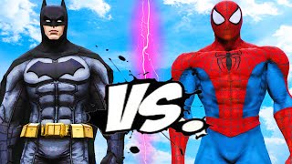 BATMAN VS SPIDERMAN  EPIC BATTLE [upl. by Averir881]